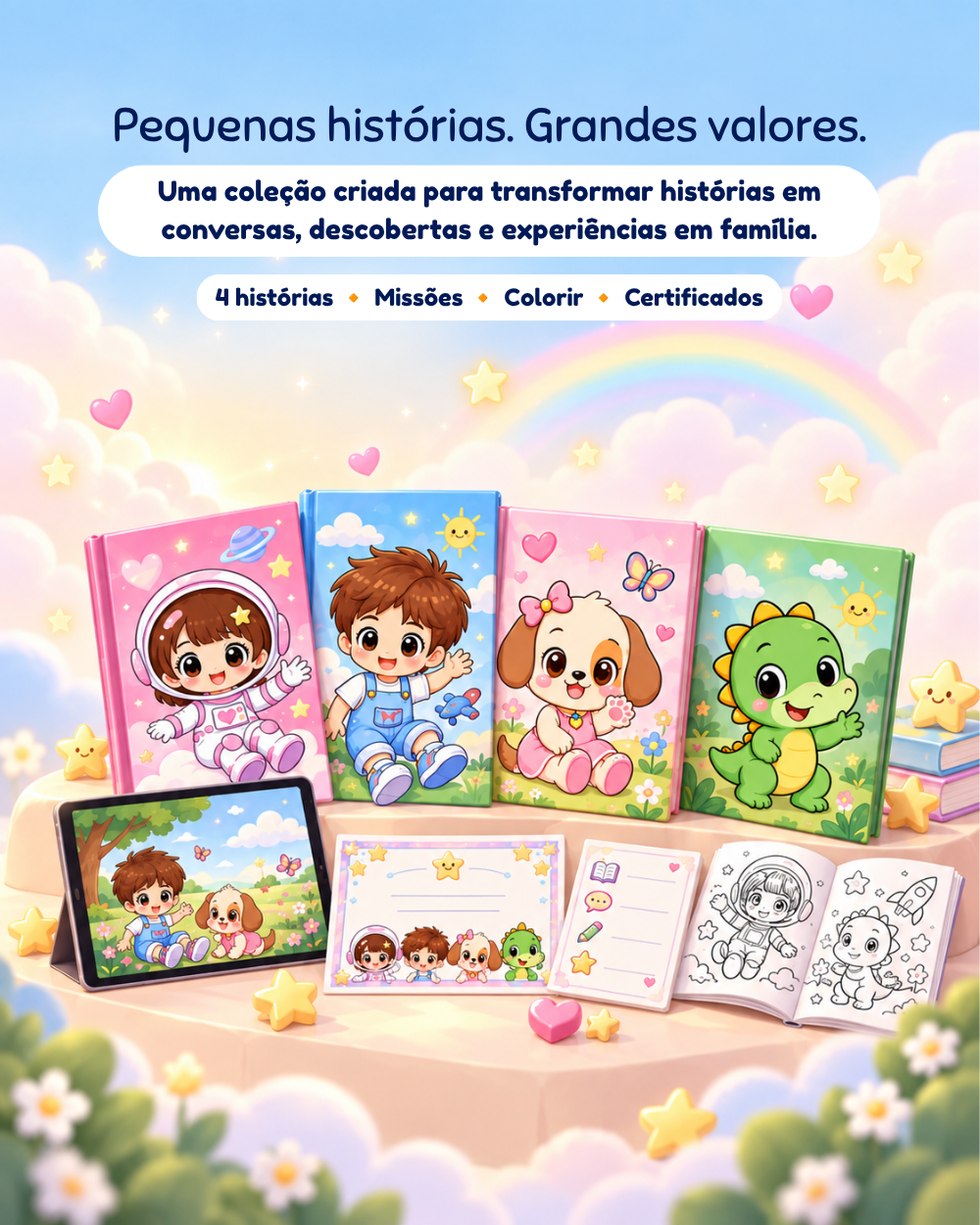 Mockup da coleção